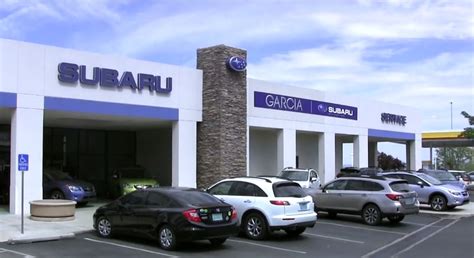 Garcia subaru - Garcia Subaru North 6401 San Mateo NE Directions Albuquerque, NM 87109. Service: 505-837-5100; Sales: 505-837-5100; Parts: 505-837-5140; Committed To The Customer! Home; New Vehicles New Inventory. All New Inventory Build and Price Like-New Inventory New Subaru Specials Featured New Vehicles